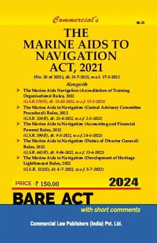 Marine Aids to navigation Act, 2021 with Rules
