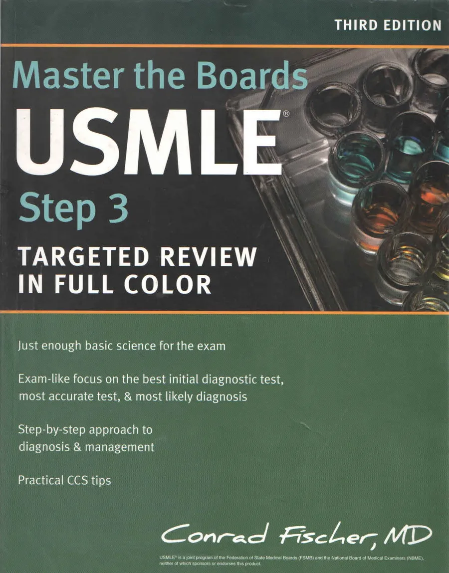 Master The Boards Usmle Step 3-Targeted Review In Full Color | Paperback