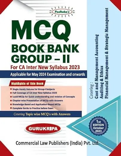 MCQ Book Bank Group-II 1st Edition
