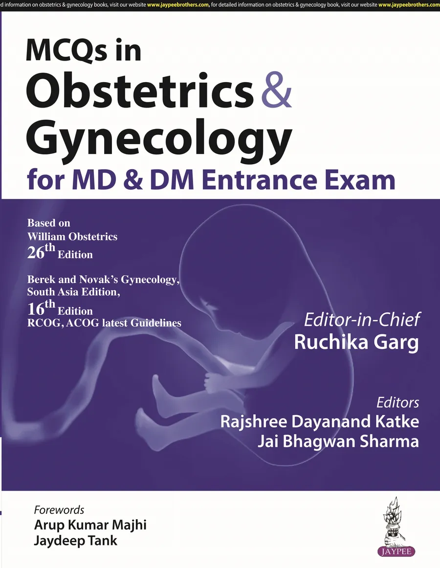 Mcqs In Obstetrics & Gynecology For Md & Dm Entrance Exam | Paperback