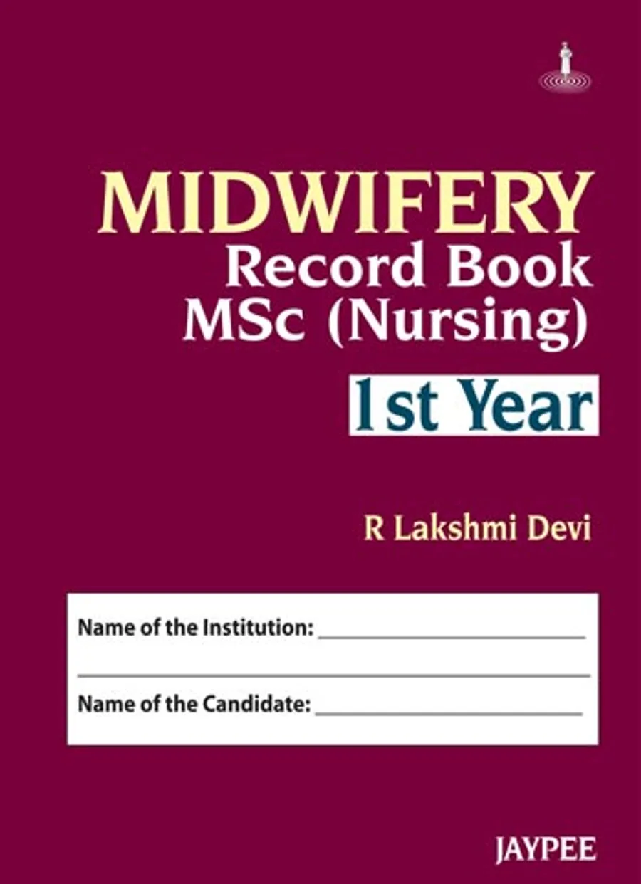 Midwifery Record Book Msc Nursing Ist Year | Hardcover