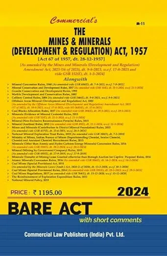 Mines and Minerals (Development and Regulation) Act, 1957