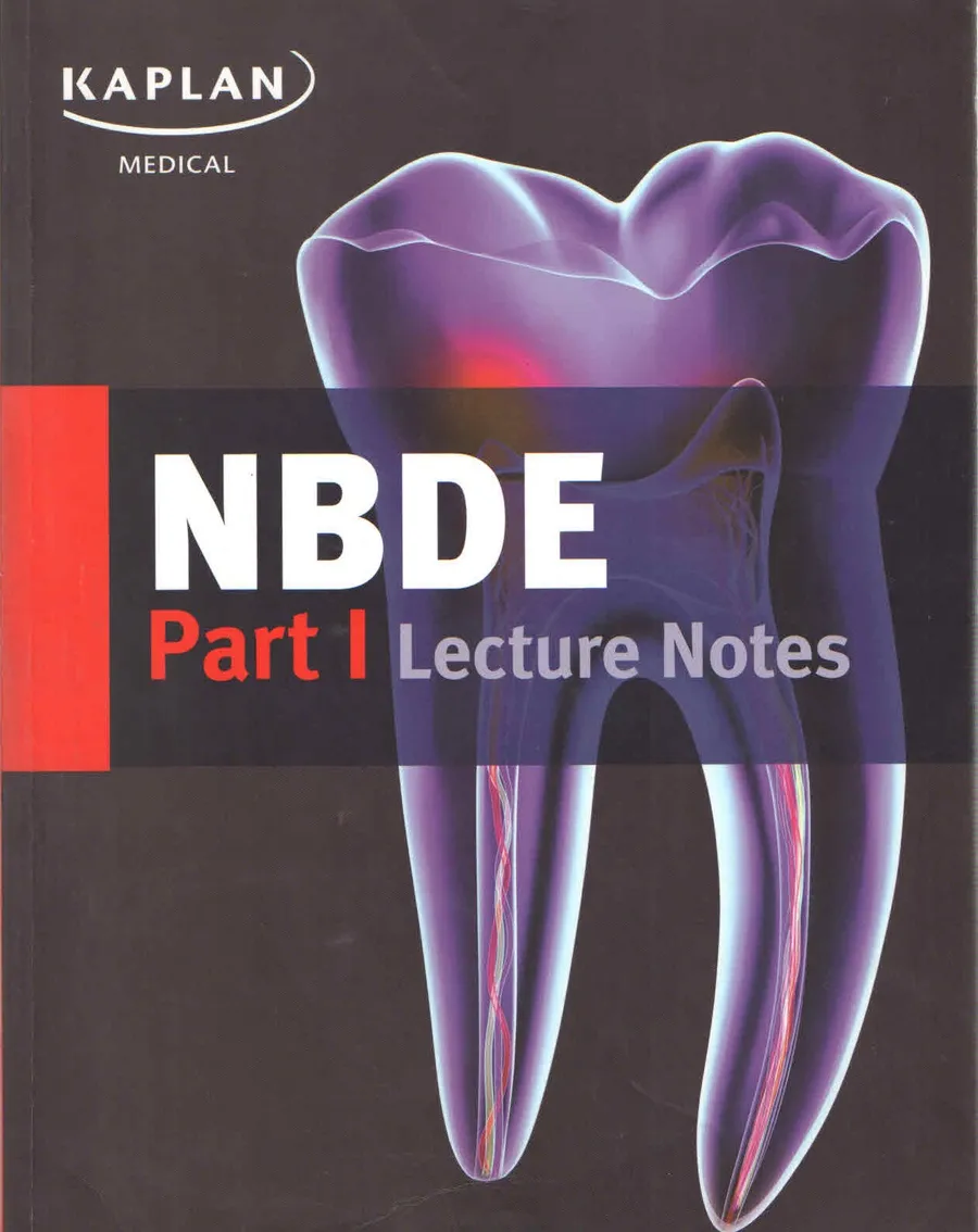 Nbde Part I Lecture Notes | Paperback