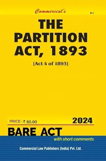 Partition Act, 1893