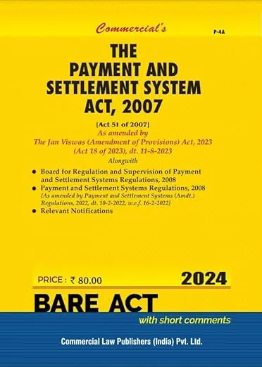 Payment and Settlement System Act, 2007
