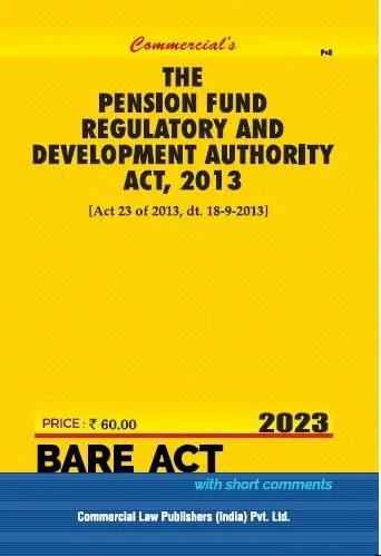 Pension Fund Regulatory and Development Authority Act, 2013