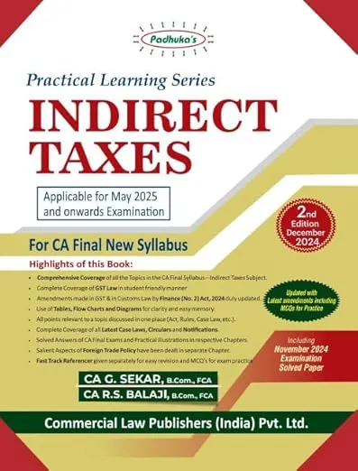 Practical Learning Series Indirect Taxes 2nd Edition