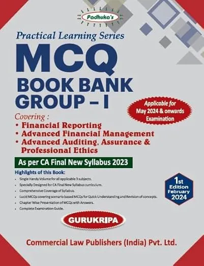 Practical Learning Series MCQ Book Bank Group-I 
 1st Edition