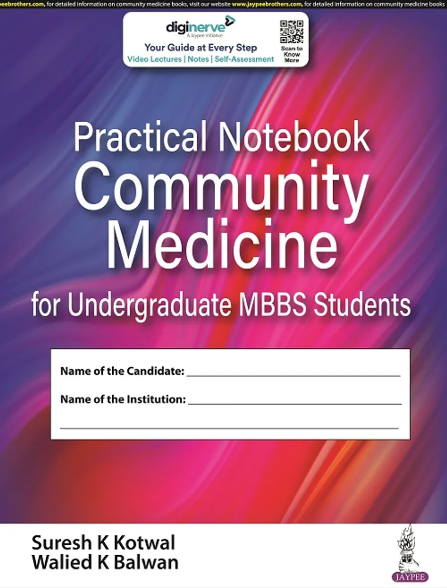 Practical Notebook Community Medicine For Undergraduate Mbbs Students | Paperback