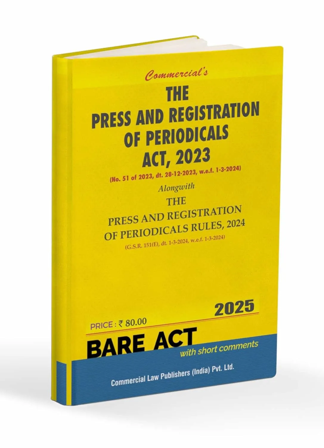 Press and Registration of Periodicals Act, 2023