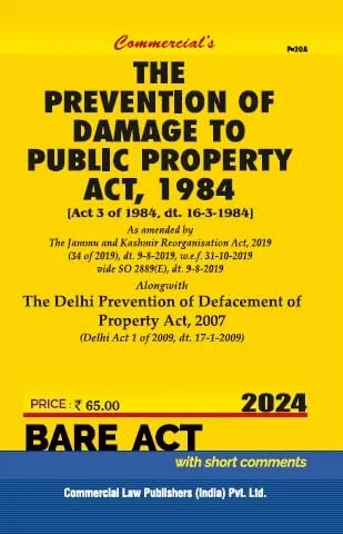 Prevention of Damage to Public Property Act, 1984
