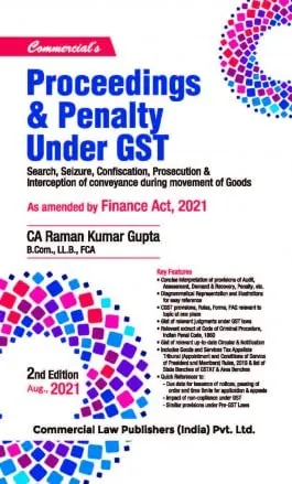 Proceedings and Penalty under GST 2nd Edition