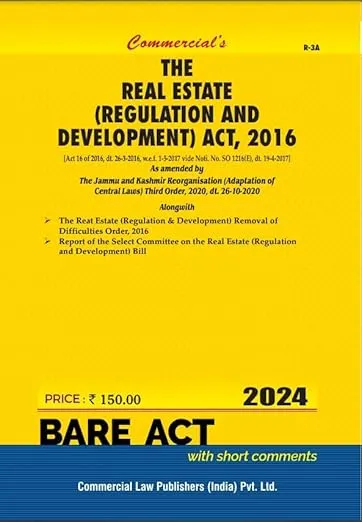 The Real Estate (Regulation and Development) Act, 2016