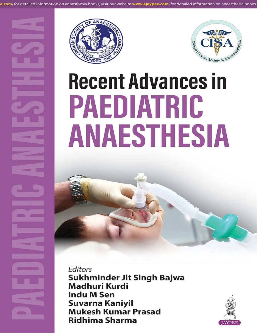 Recent Advances In Paediatric Anaesthesia | Paperback