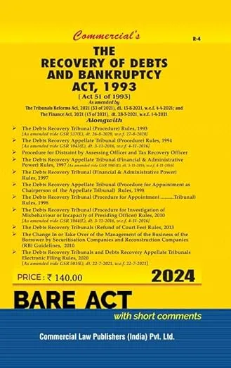 Recovery of Debts..... Act, 1993 alongwith allied Rules and Regulations