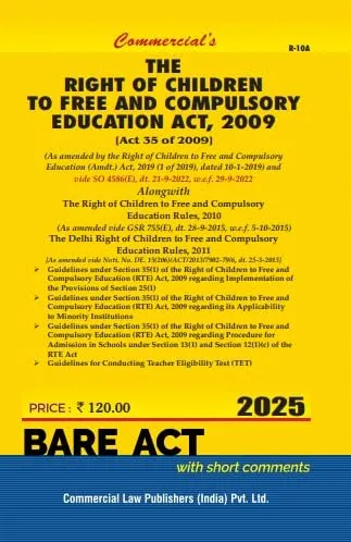 Right to Fair Compensation and Transparency in Land Acquisition, Rehabilitation and Resettlement Act, 2013 with Rules, 2016