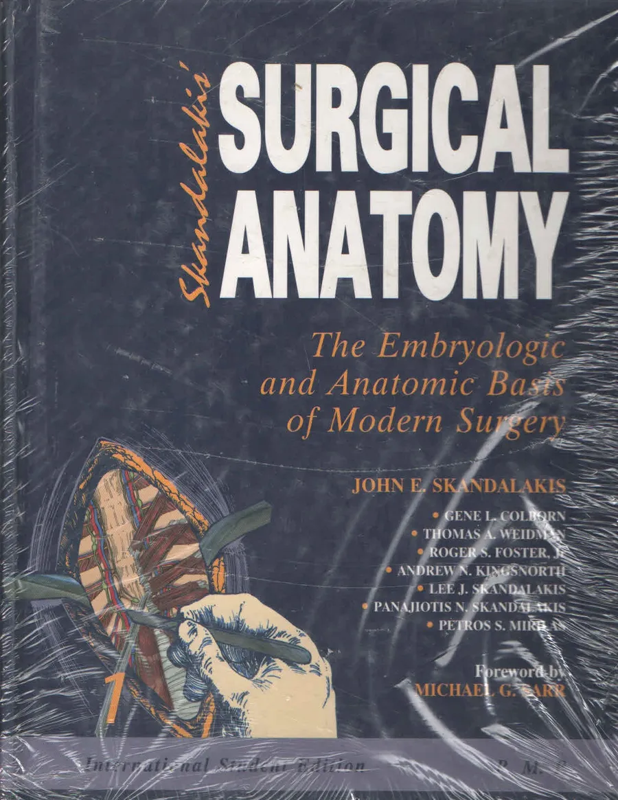 (Ex)Skandalakis Surgical Anatomy The Embryologic And Anatomic Basis Of Modern Surgery (2Vols) | Hardcover