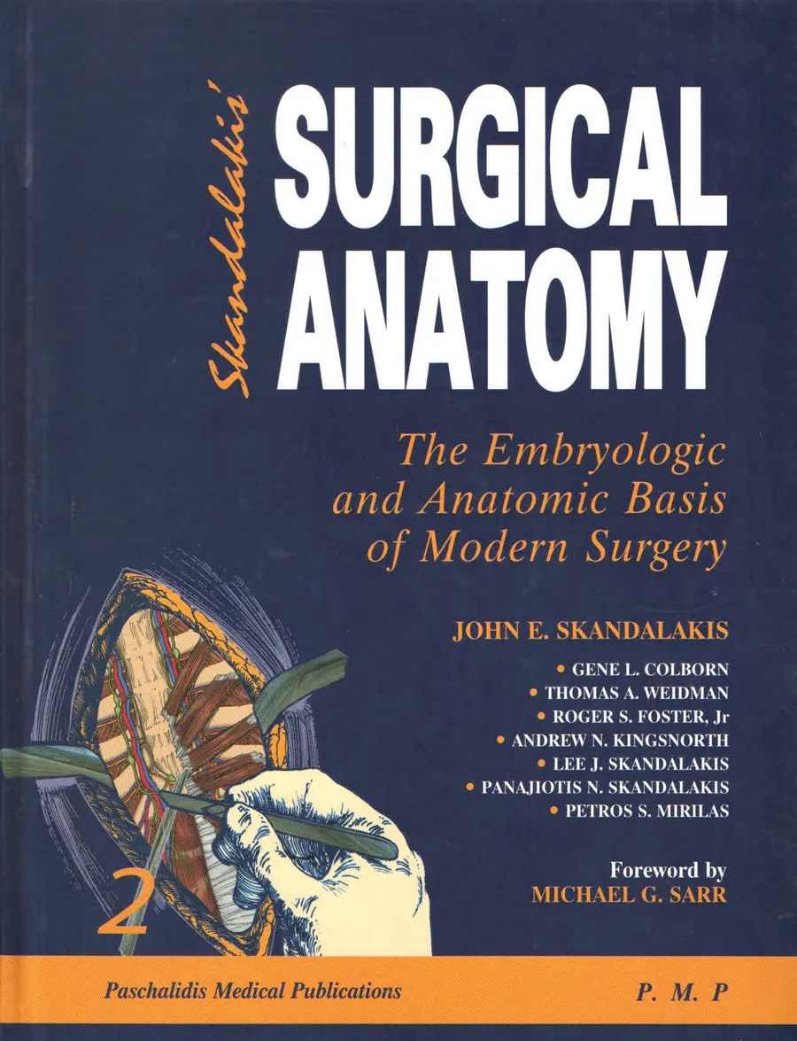 Skandalakis Surgical Anatomy: The Embryologic And Anatomic Basis Of Modern Surgery(2Vol)I/E | Hardcover