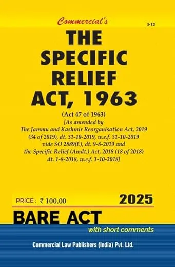 Specific Relief Act, 1963