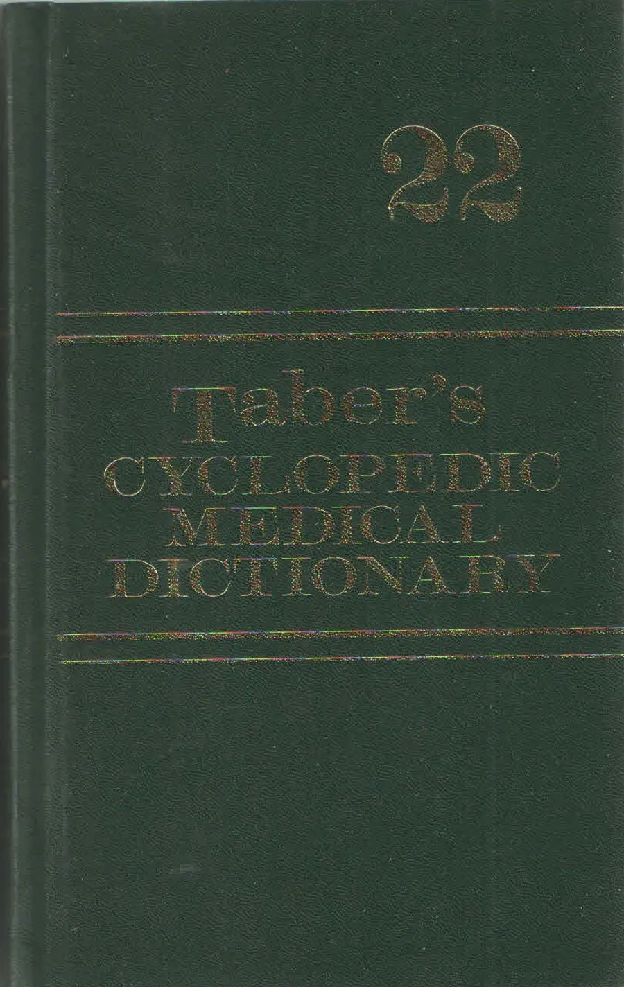 Taber'S Cyclopedic Medical Dictionary Thumb Index With Dvd | Hardcover