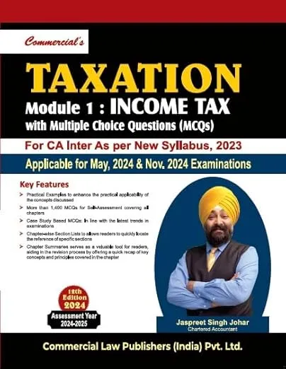 Taxation Module 1 : Income Tax 12th Edition