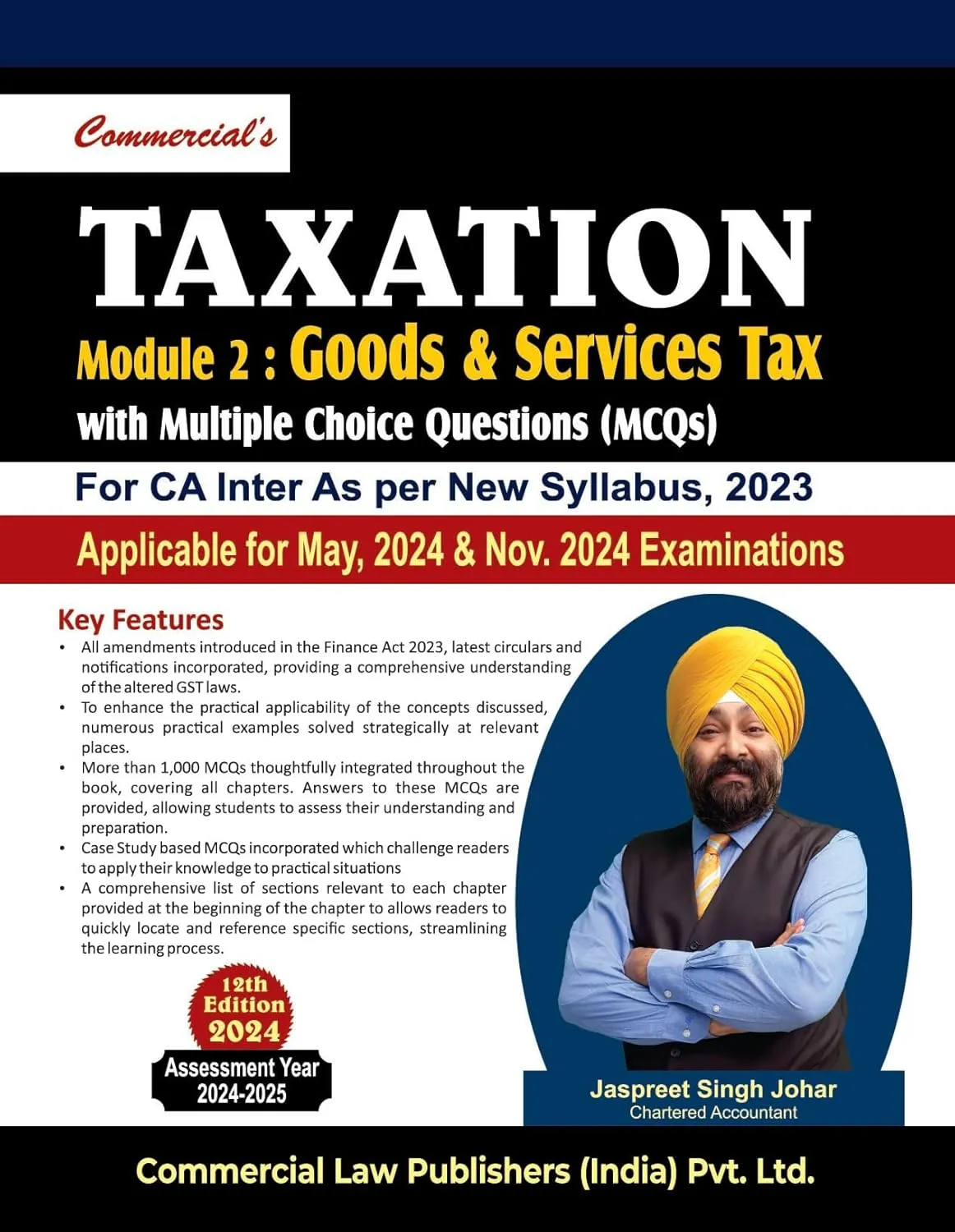 Taxation Module 2 : GST 12th Edition