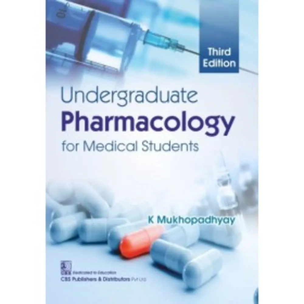 Undergraduate Pharmacology for Medical Students | Third Edition | Paperback