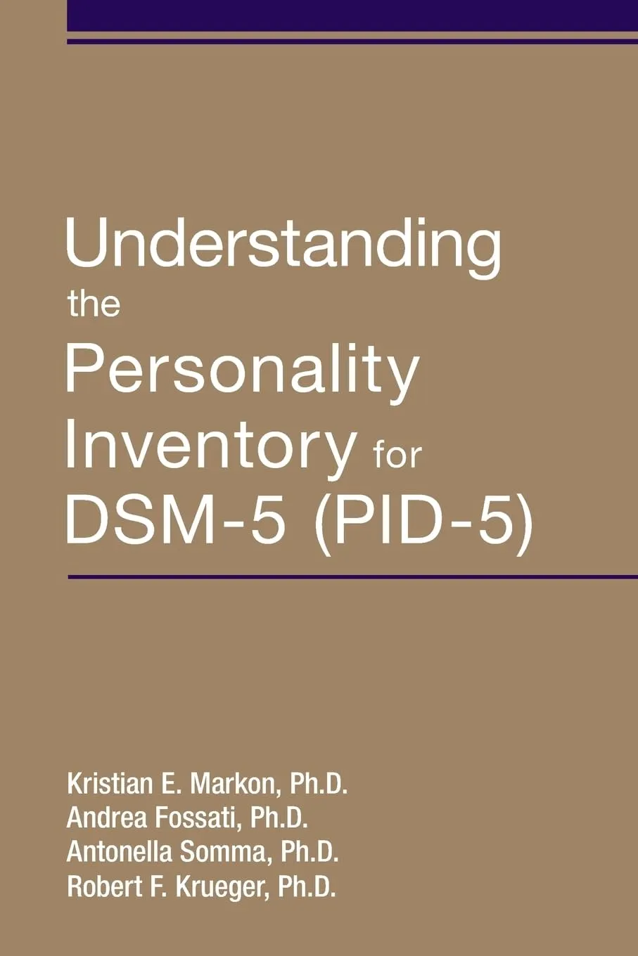 Understanding The Personality Inventory For Dsm 5 | Paperback