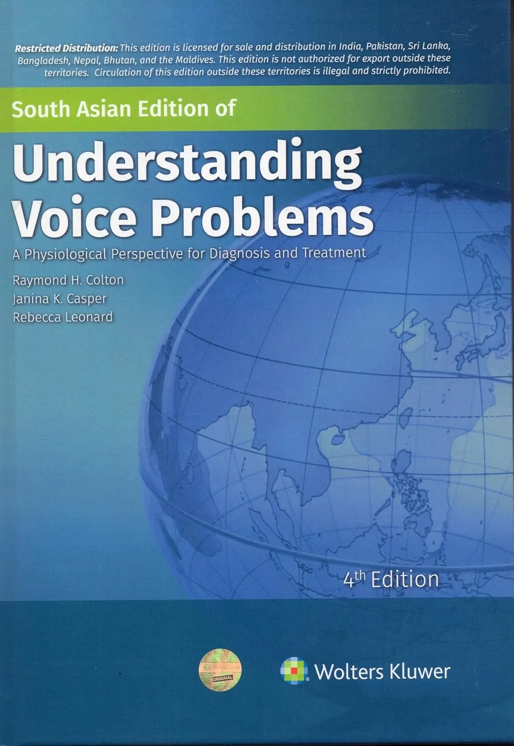 Understanding Voice Problems A Physiological Perspective For Diagnosis And Treatment 4th Edition (Sae) | Hardcover
