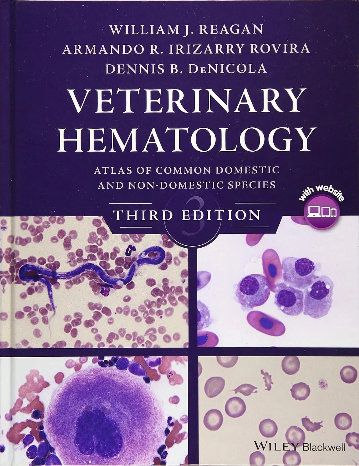 Veterinary Hematology Atlas of Common Domestic and Non-Domestic Species | Third Edition | Hardcover