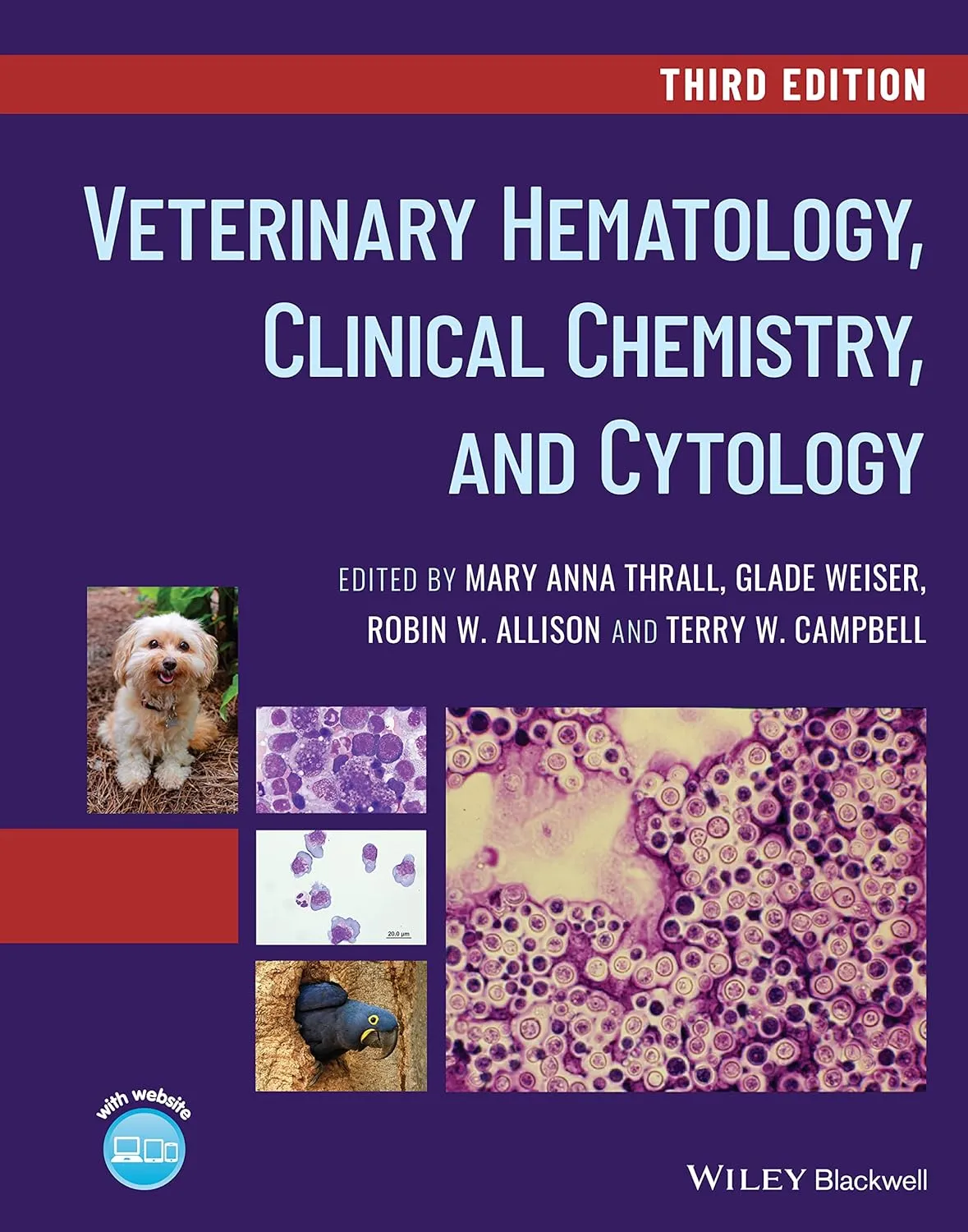 Veterinary Hematology Clinical Chemistry And Cytology Third Edition | Hardcover