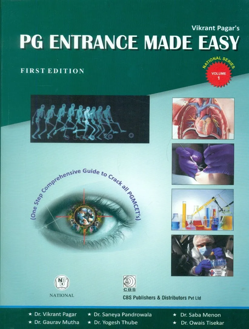 Vikrant Pagar's PG Entrance Made Easy | Paperback