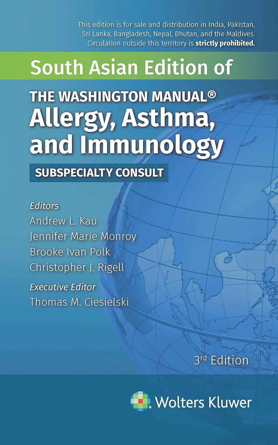 The Washington Manual Allergy Asthma And Immunology Subspecialty Consult Third Edition | Paperback