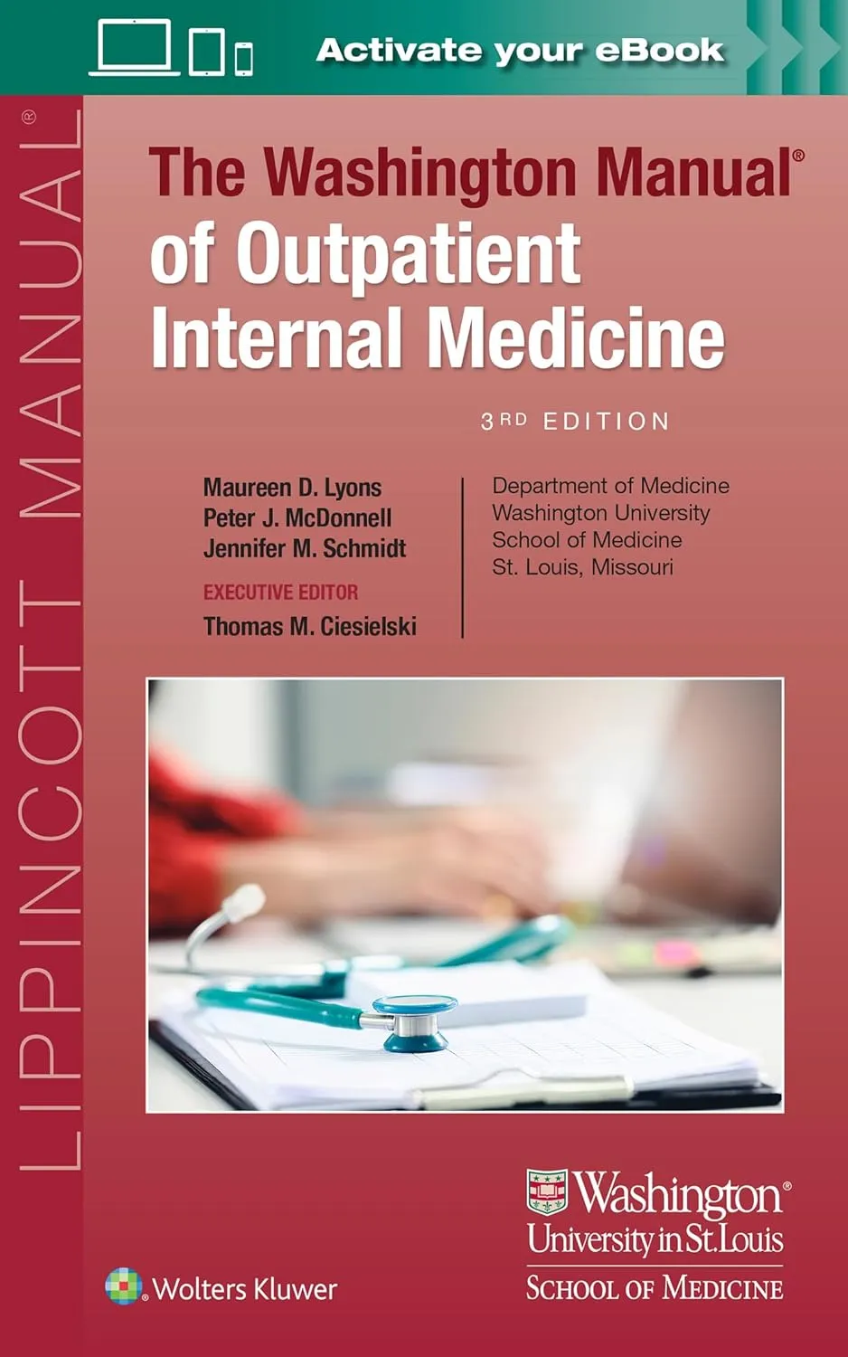 The Washington Manual Of Outpatient Internal Medicine Third Edition | Paperback
