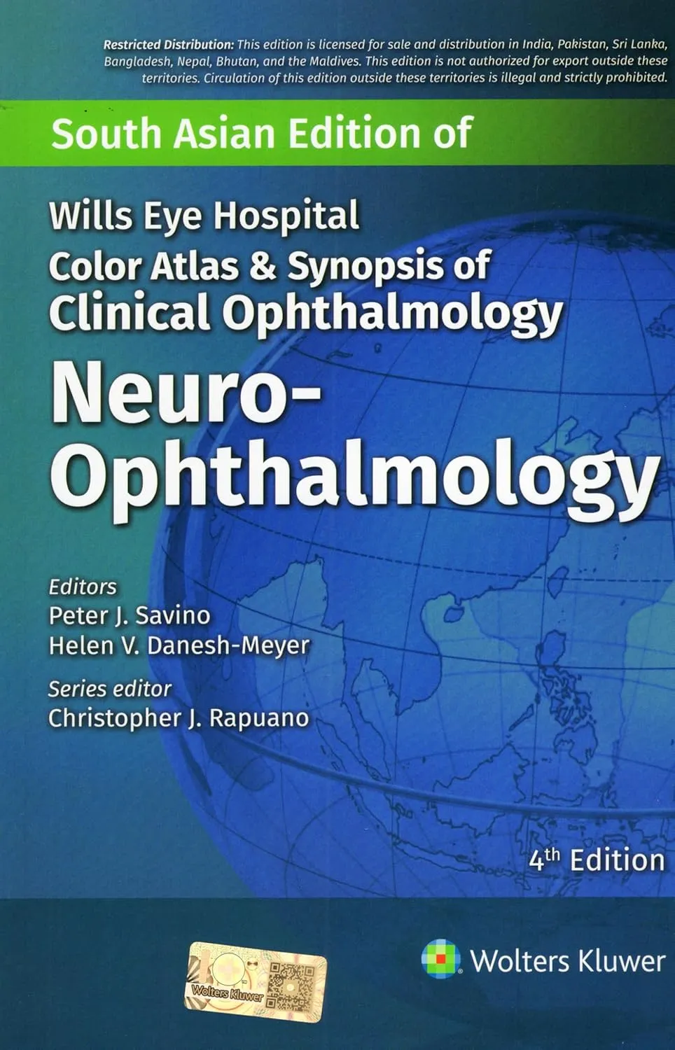 Wills Eye Hospital Color Atlas And Synopsis Of Clinical Ophthalmology Neuro Ophthalmology 4th Editiond (Sae) | Paperback