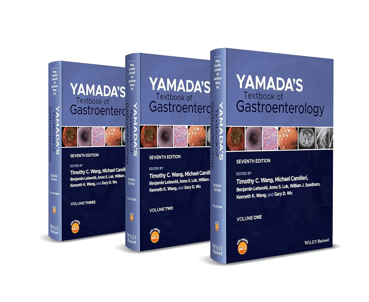 Yamadas Textbook Of Gastroenterology | 7th Edition 3 Vol Set | Hardcover