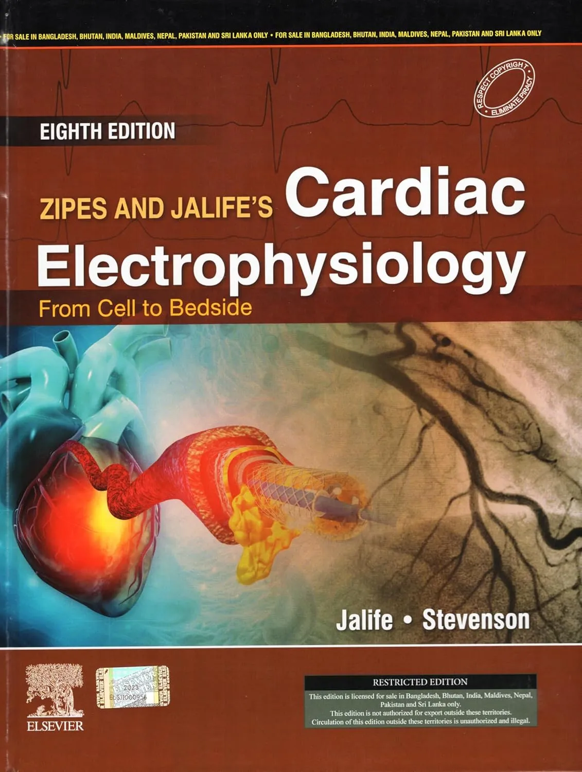 Zipes And Jalifes Cardiac Electrophysiology From Cell To Bedside 8th Editiond | Hardcover