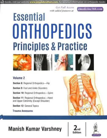 Back Image of - Essential Orthopedics: Principles & Practice (2 Volumes), 2nd Edition – A Comprehensive Guide for Orthopaedic Surgeons & Trainees