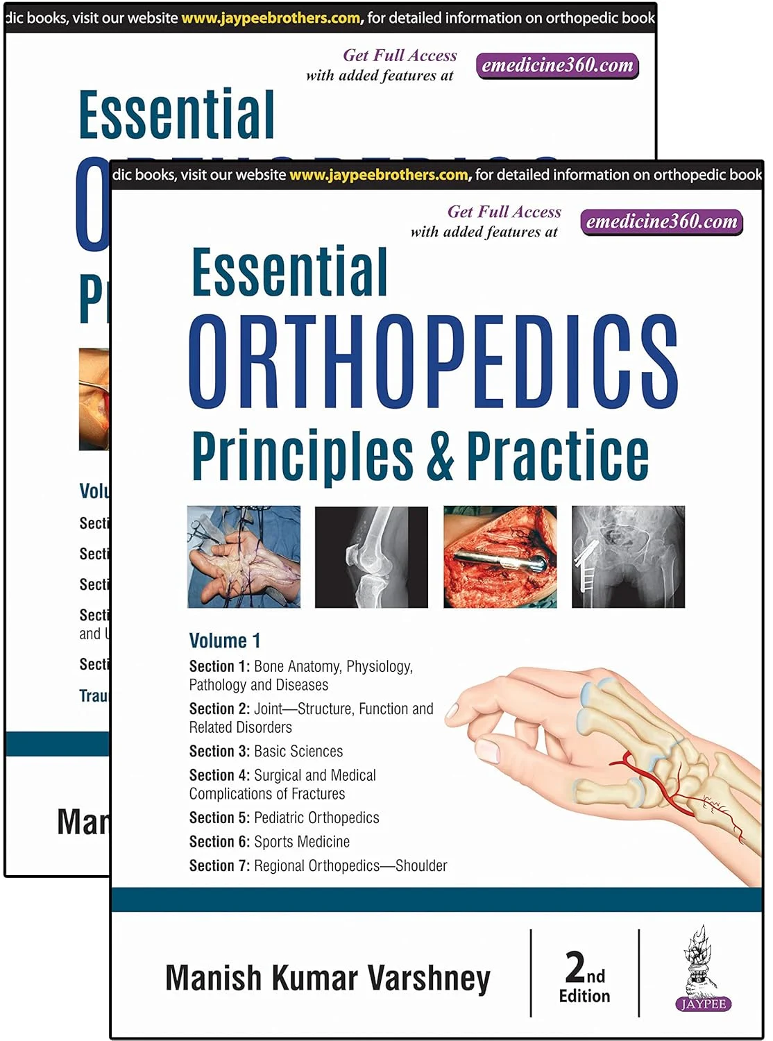 Image of - Essential Orthopedics: Principles & Practice (2 Volumes), 2nd Edition – A Comprehensive Guide for Orthopaedic Surgeons & Trainees