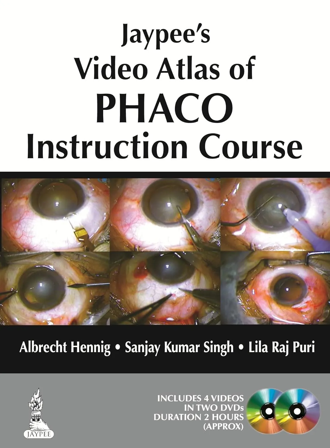 Jaypee’s Video Atlas of Phaco Instruction Course on DVD  Free with Instuction Course Book - 1st Edition