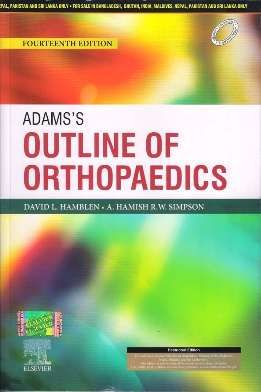 Adam's Outline of Orthopaedics - 14ED