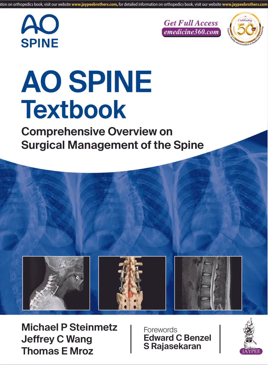 AO Spine Textbook | Comprehensive Overview on Surgical Management of the Spine