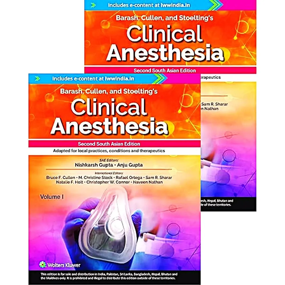Clinical Anesthesia (2 Vol) -2nd SAE