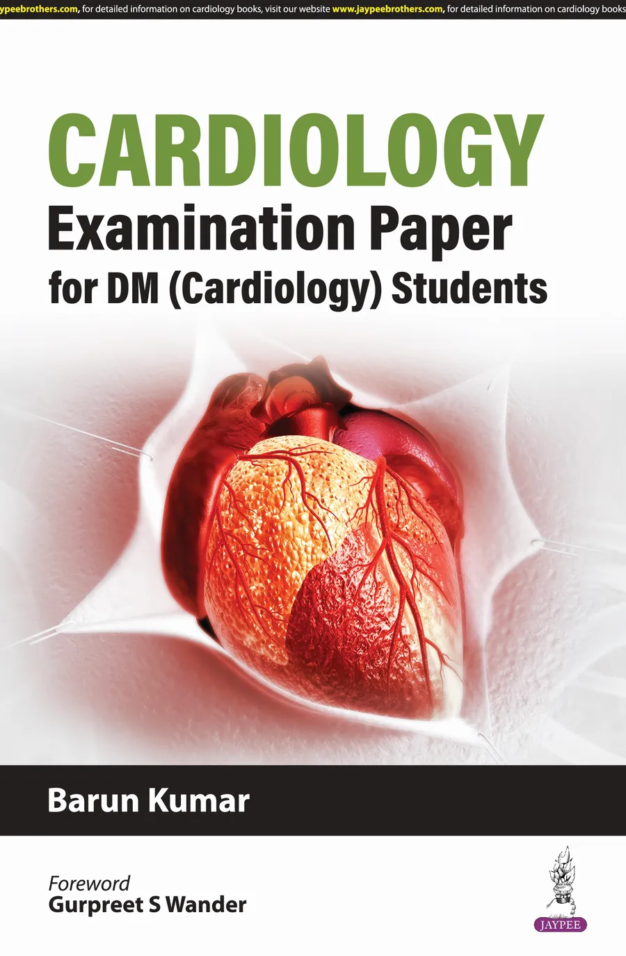 Image of Cardiology Examination Paper For DM (Cardiology) Students
