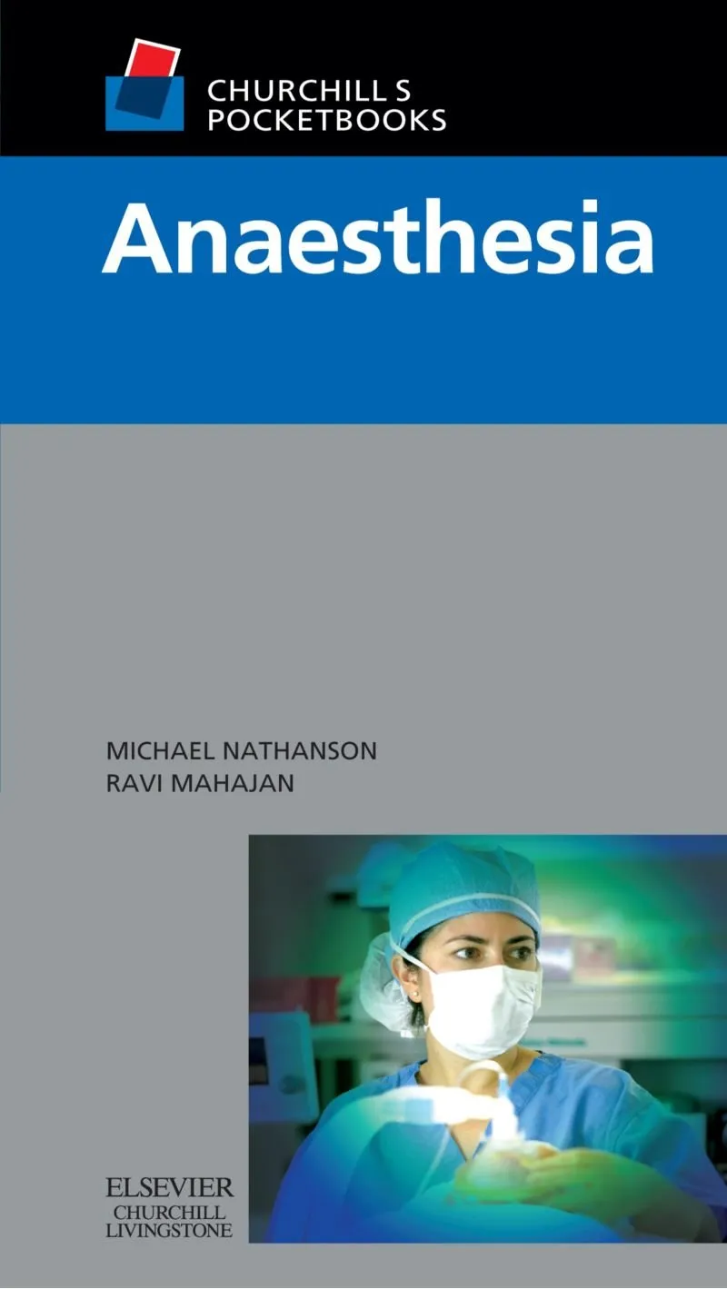 Churchill's Pktbk of Anaesthesia