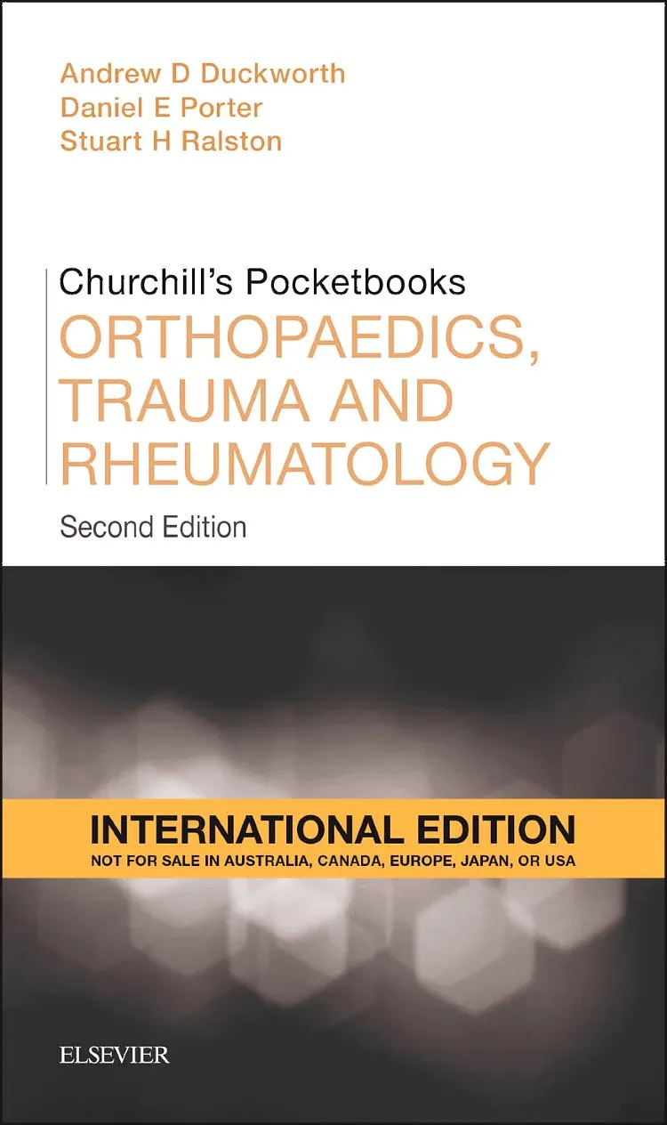 Churchills Pocketbook of Orthopaedics Trauma and Rheumatology - 2nd Edition