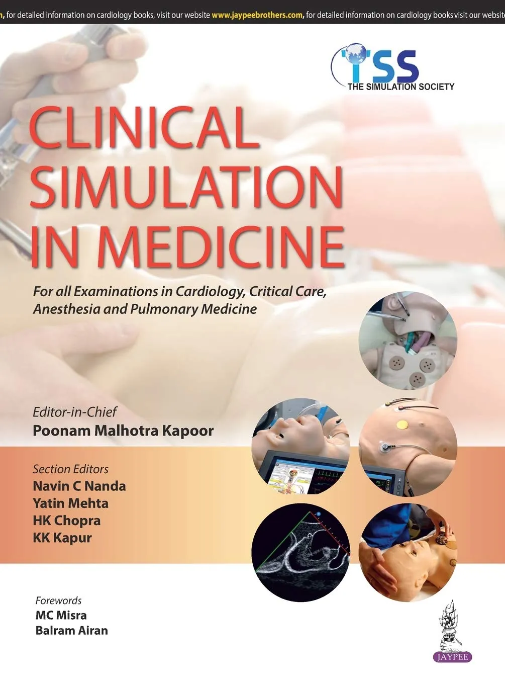 Clinical Simulation in Medicine (For all Examinations in Cardiology, Critical Care, Anesthesia and Pulmonary Medicine) - 1st Edition 2017