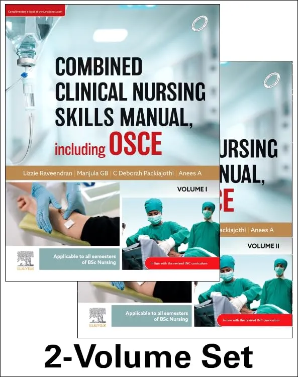 Combined Clinical Nursing Skills Manual, including OSCE - Set -1E