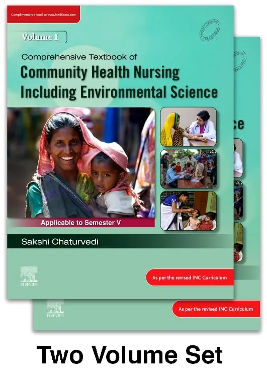Comprehensive Textbook of Community Health Nursing Including Environmental Science & Epidemiology (2 Vol Set) -1E