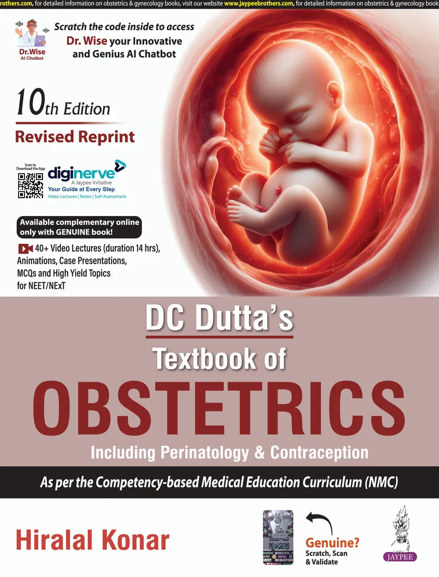 DC Duttas Textbook of Obstetrics (Including Perinatology & Contraception)